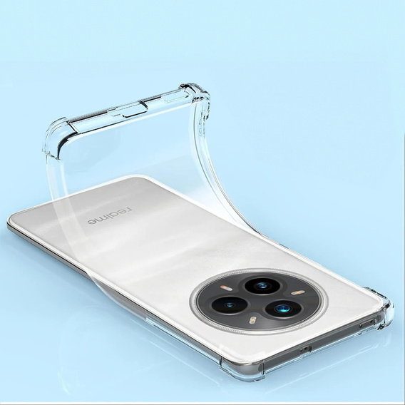 Pouzdro pro Realme 14 Pro 5G, Dropproof, průhledné