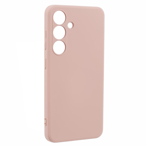 Pouzdro pro Samsung Galaxy S24+ Plus, Silicone Lite, růžové
