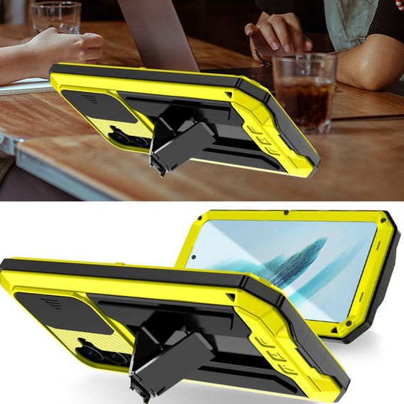 Pancéřové pouzdro pro Samsung Galaxy S25+ Plus, R-JUST, žluté