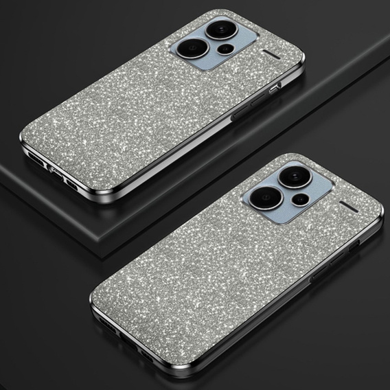 Pouzdro pro Xiaomi Redmi Note 13 Pro+, Glitter Astronaut, černé