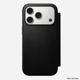 Pouzdro Nomad pro iPhone 17 Pro, Modern Leather Folio, černé