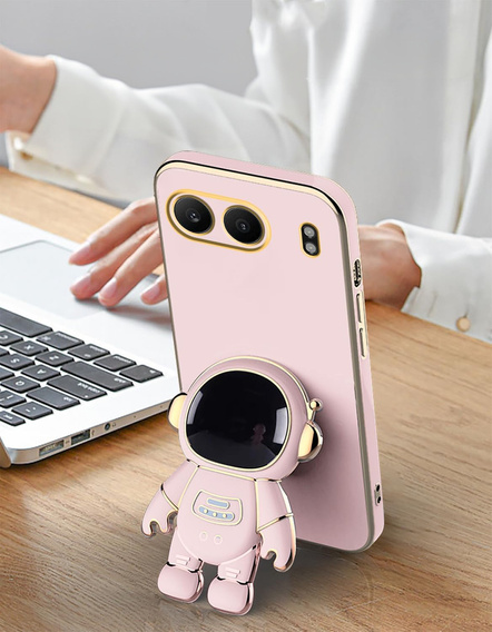 Pouzdro pro OnePlus Nord 4, Astronaut, růžové