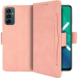 Klopové pouzdro pro Samsung Galaxy M23 5G / M13, Card Slot, růžové