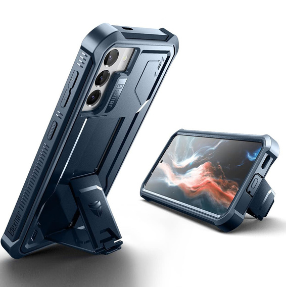 Pancéřové pouzdro pro Samsung Galaxy S21, Dexnor Full Body, modré