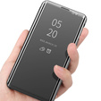 Pouzdro pro LG K61, Clear View, černé