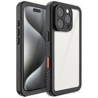 Vodotěsné pouzdro IP68 pro iPhone 16 Pro, černé