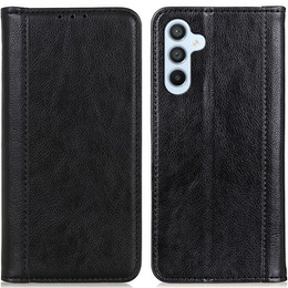 Pouzdro pro Samsung Galaxy S23 FE, Wallet Litchi Leather, černé