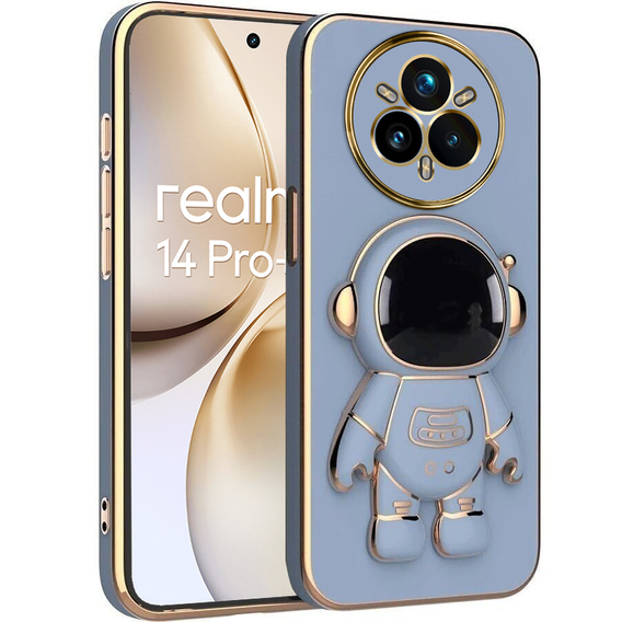 Pouzdro pro Realme 14 Pro+ 5G, Astronaut, modré