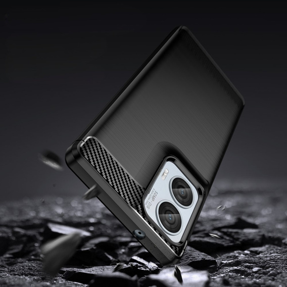 Pouzdro pro Motorola Moto G85, Carbon, černé