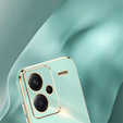 Pouzdro pro Xiaomi Redmi Note 13 Pro+, Glamour CamShield, zelené