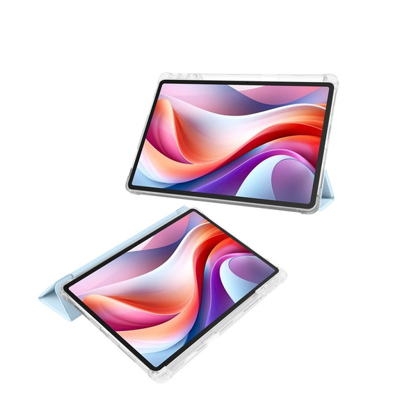 Pouzdro pro Lenovo Tab M11, Smartcase Hybrid, se slotem na stylus, modré