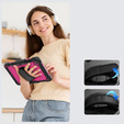 Obrněné pouzdro pro Lenovo Tab M11, ochranné 360 se slotem na stylus, růžové