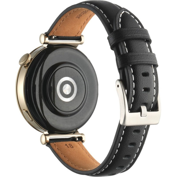 Řemínek z přírodní kůže pro hodinky s šířkou uchycení 18 mm