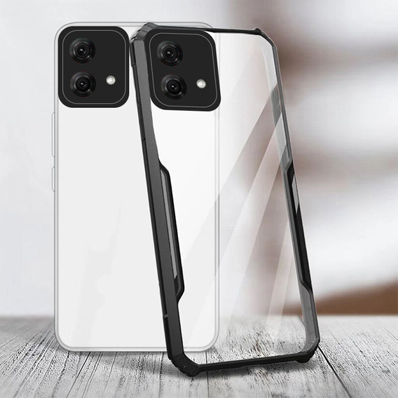 Pouzdro pro Motorola Moto G84, AntiDrop Hybrid, černé