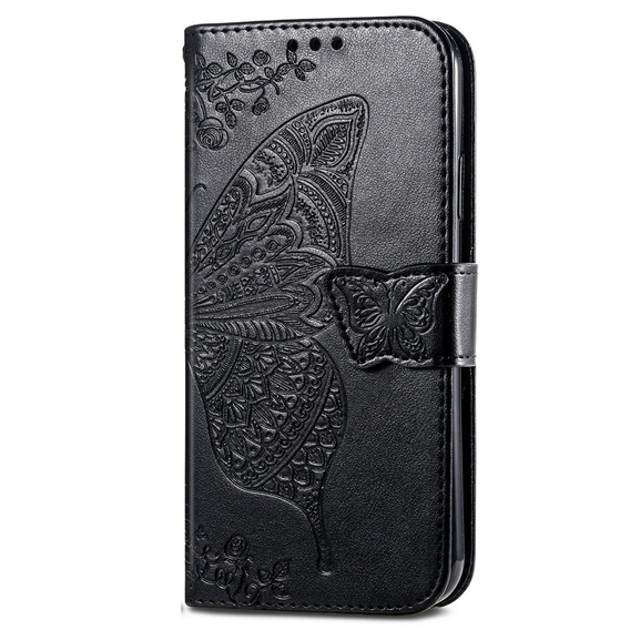 Klopové pouzdro pro Infinix Hot 40i, Butterfly, černé