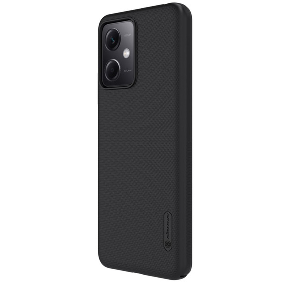 Pouzdro NILLKIN pro Xiaomi Redmi Note 12 5G / POCO X5 5G, Super Frosted Shield Case, černé