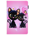 Pouzdro pro Samsung Galaxy Tab A9 X110 / X115, two cats
