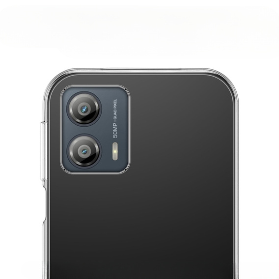 Pouzdro MOFI pro Motorola Moto G53 5G, tenké, průhledné
