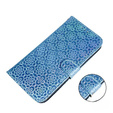 Klopové pouzdro pro Oppo A17, Wallet mandala, modré