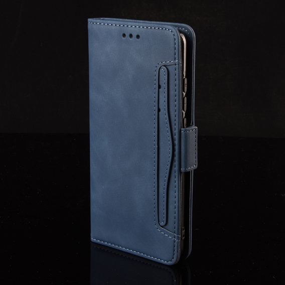 Klopové pouzdro pro Honor 400 5G, Card Slot, námořnicky modré