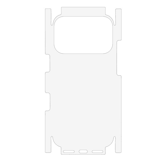 Ochranná fólie na zadní stranu telefonu iPhone 17 Pro