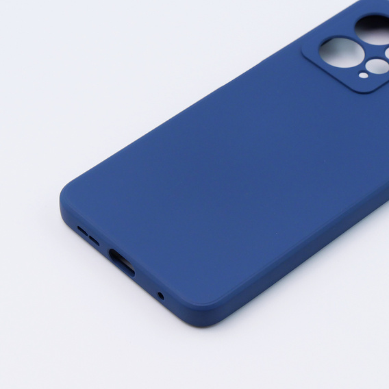 Pouzdro pro Xiaomi Redmi Note 12 4G, Silicone Lite, námořnicky modré