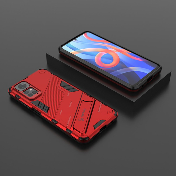 Pouzdro pro Xiaomi Redmi Note 11/11S, Military kickstand, modré