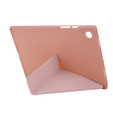 Pouzdro pro Samsung Galaxy Tab A9+, Origami, růžové rose gold