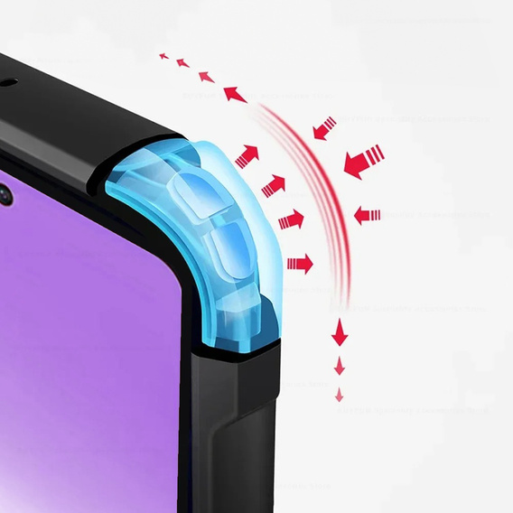 Pouzdro pro Oppo A5 Pro 5G, AntiDrop Hybrid, černé