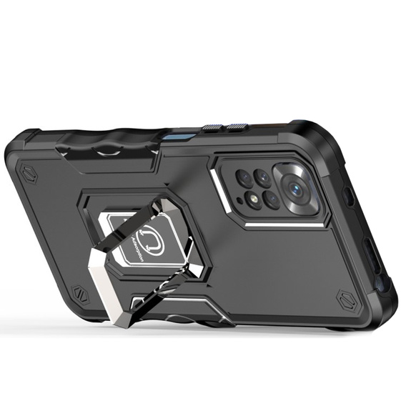 Pouzdro pro Xiaomi Redmi Note 11 / 11S, Dual-Layer Armor, černé