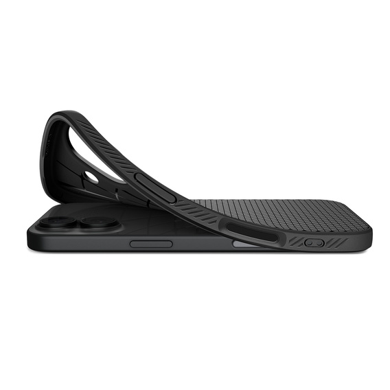 Pouzdro Spigen Liquid Air pro iPhone 17, matně černé