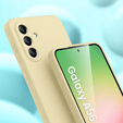 Pouzdro pro Samsung Galaxy A56 5G, Silicone Lite, béžové