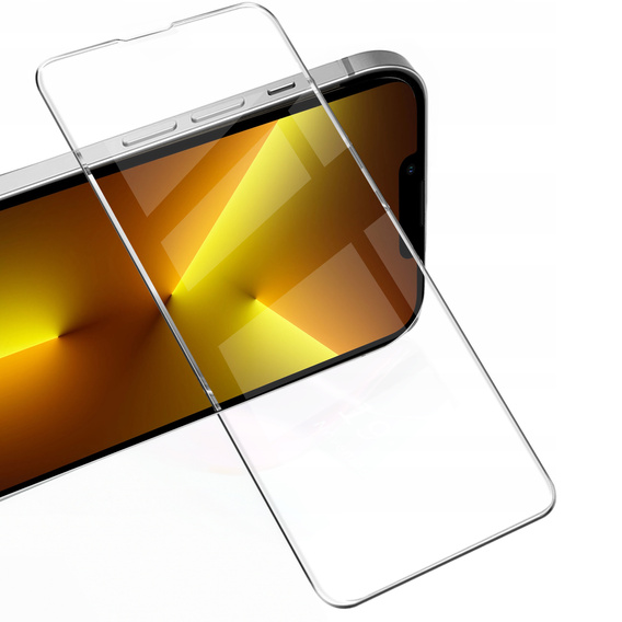 2x tvrzené sklo pro iPhone 13/13 Pro, ERBORD 9H Hard Glass na displeji