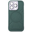 Pouzdro pro iPhone 15 Pro Max, ERBORD Armor Mag, zelené
