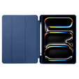 Pouzdro pro Apple iPad Pro 13" 7 gen. 2024 (A2925, Smartcase s prostorem pro stylus, námořnicky modré