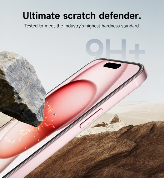 2x tvrzené sklo SURITCH pro iPhone 16 / 15