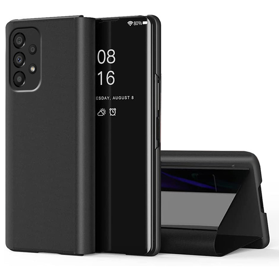 Pouzdro pro Samsung Galaxy A53 5G, Clear View, černé