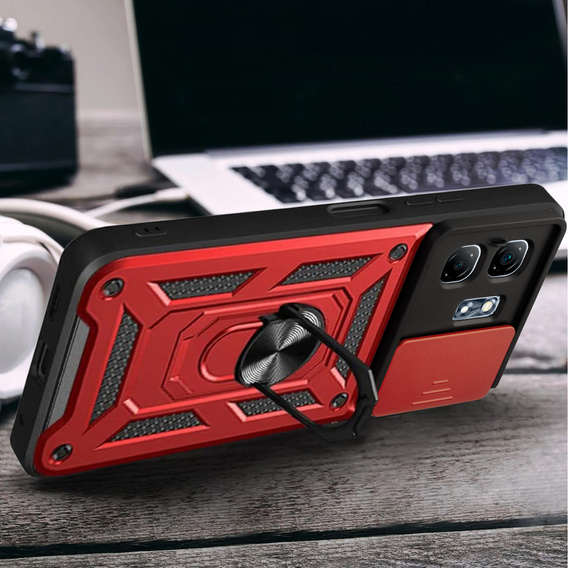Pouzdro pro Infinix Hot 50i 4G, CamShield Slide, červené