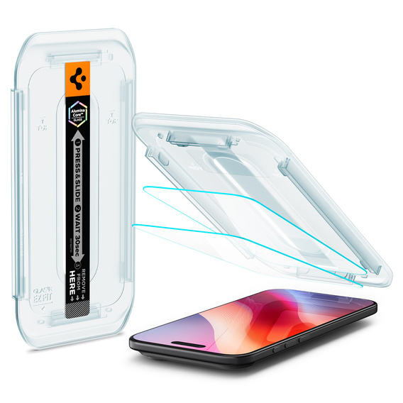 Spigen Glas.TR EZ Fit tvrzené sklo pro iPhone Air (2 kusy)