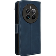 Klopové pouzdro pro Realme 12 Pro 5G / 12 Pro+ 5G, Card Slot, námořnicky modré
