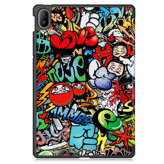 Pouzdro pro Huawei MatePad SE 11 2024, Smartcase, graffiti