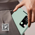 Flipové pouzdro pro Samsung Galaxy A55 5G, Smart View Wallet, zelené