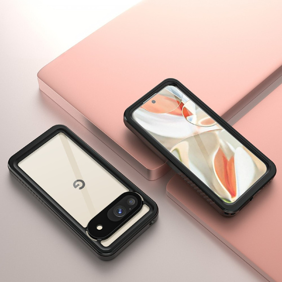 Vodotěsné pouzdro IP68 pro Google Pixel 9, Redpepper, černé