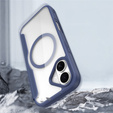 Pouzdro Dux Ducis pro iPhone 17, Skin X Pro, s klopou, pro MagSafe, tmavě modré