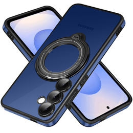 Magnetické pouzdro pro Samsung Galaxy S25+ Plus, pro MagSafe, černé