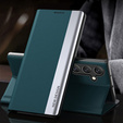 Klopové pouzdro pro Samsung Galaxy A54 5G, Side Magnetic, zelené