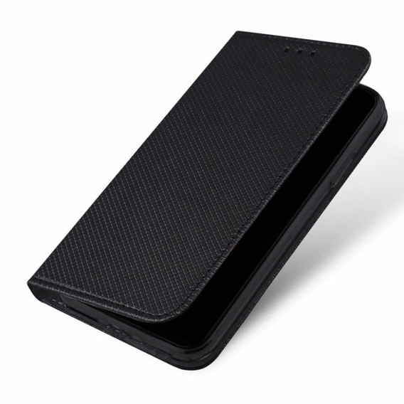 Pouzdro pro Samsung Galaxy A55 5G, Smart Magnet, černé + sklo 9H