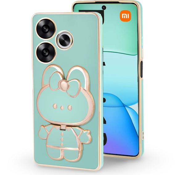 Pouzdro pro Xiaomi Redmi 13, Bunny, zelené