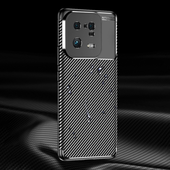 Pouzdro pro Xiaomi 13 Pro, Carbon Gel, černé