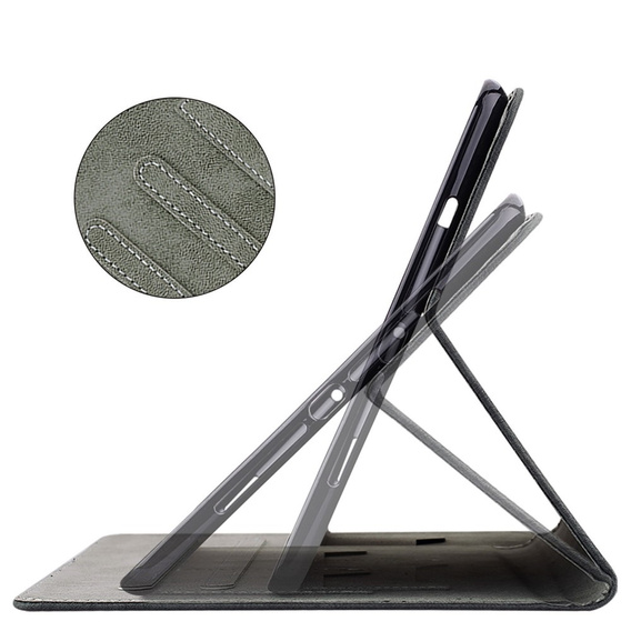 Pouzdro pro Samsung Galaxy Tab S9, Wallet Pen Slot, černé